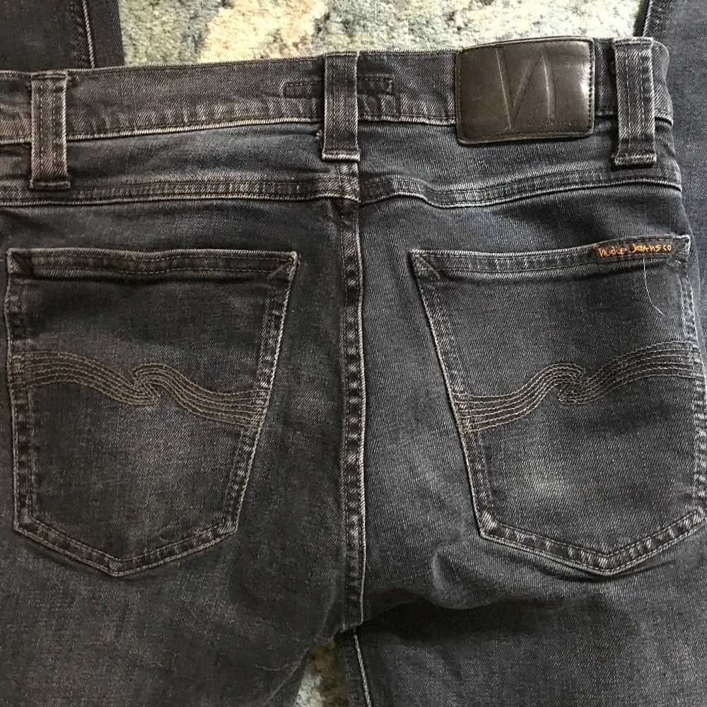 Nudie Jeans skinny fit black unisex 28X32